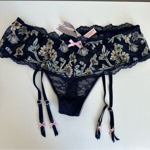Victoria secret garter lace new